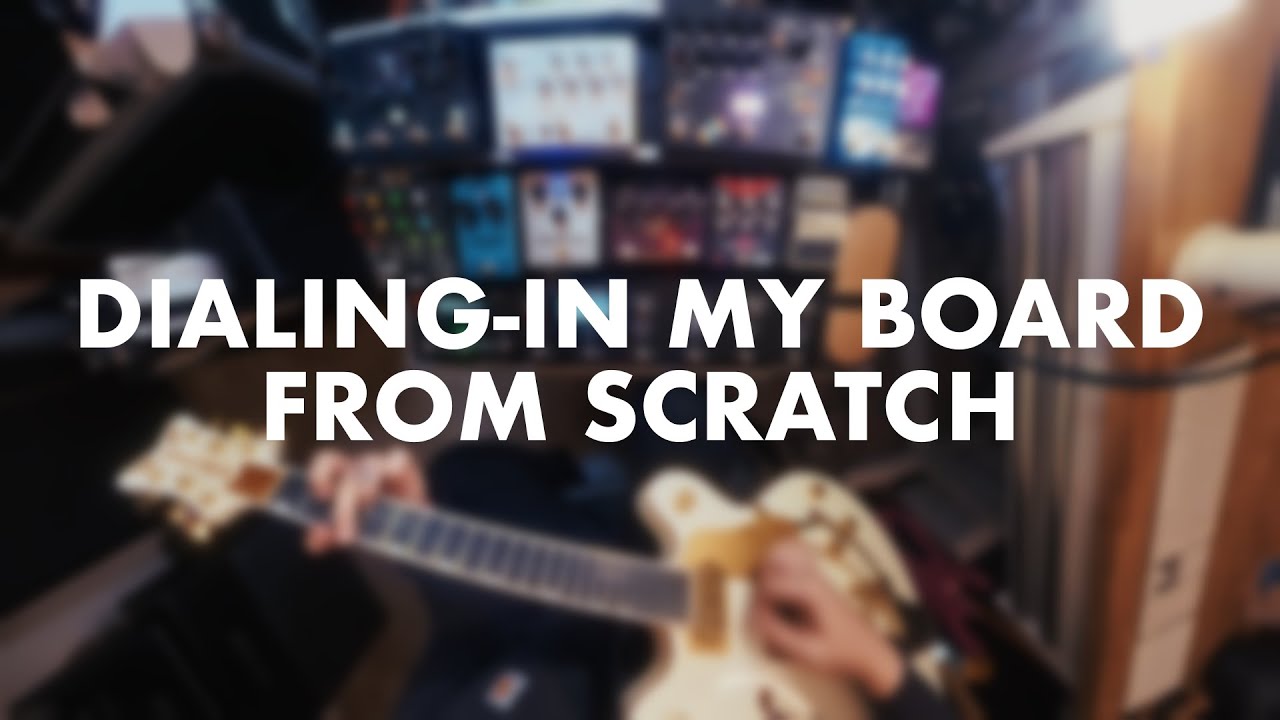 DIALING-IN MY BOARD FROM SCRATCH