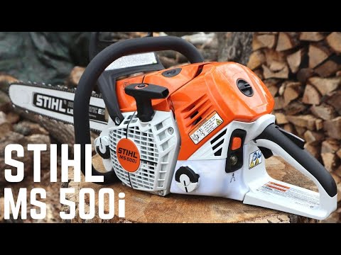 STIHL 500i - In A League of It's Own! (First Electronically Fuel Injected  Chainsaw!) 