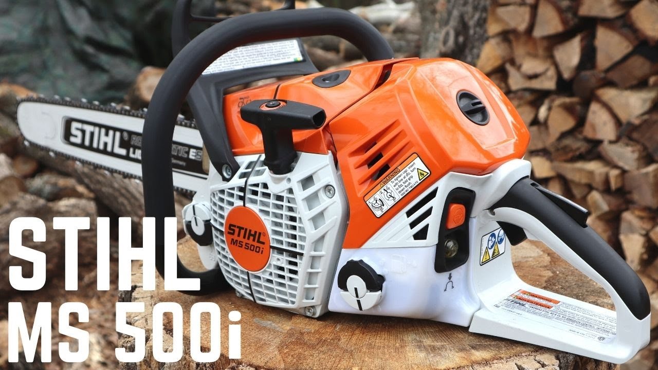 STIHL 500i - In A League of It's Own! (First Electronically Fuel Injected  Chainsaw!) 