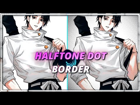 Trending Halftone dot Border + XML |Alight Motion Tutorial |Shadowwx |