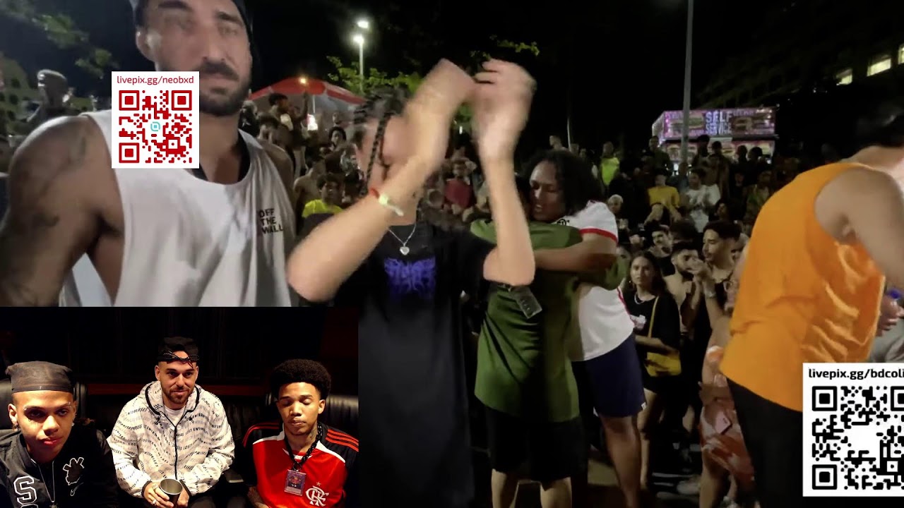 LIVE com JOTAPE react Batalha do Coliseu