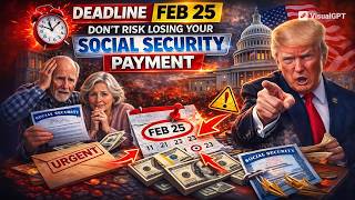 Deadline Feb 25: Don’t Risk Losing Your Social Security Payment