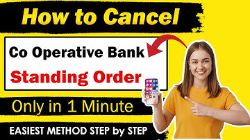 How To Cancel Standing Order Co Operative Bank | Cancel co operative bank Standing Order