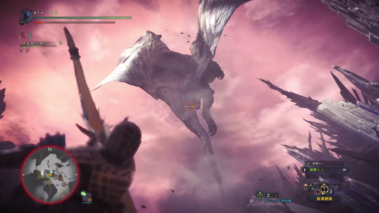 Mhw 歴戦クシャルダオラ 安定弓装備 Kushala Daoa With Bow Youtube