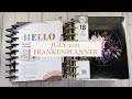 It’s time again! Frankenplanner Setup For July 2021 | Happy Planner Classic