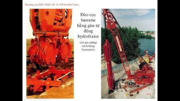 CHÂU NGỌC ẨN - MÓNG CỌC thi công cọc nhồi