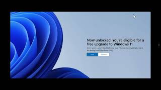 RANT Windows 11 upgrade screen showing on unsupported Windows 10 PCs