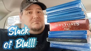 Thrifting a huge blu-ray haul + We play an 80's cartoon trivia game!!