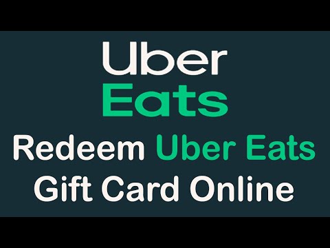 How To Redeem Uber Eats Gift Card Online | Use Uber Eats Gift Card [2022]