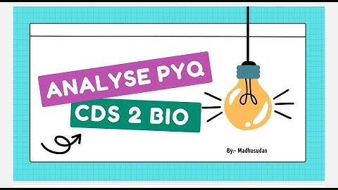 CDS 2 2023 Biology Analysis