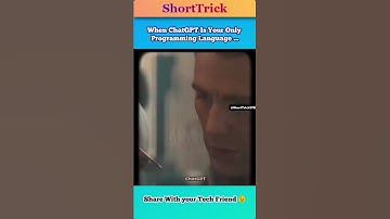 When ChatGPT Is Your Only Programming Language 😂💻 | #ChatGPT #CodingHumor #Shorts