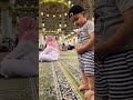 Cute baby offering prayer makkah madina trending goneviral youtube ytshorts shortfeed