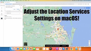 How to Adjust the Location Services Settings on macOS