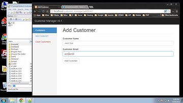 Projects in HTML5 – Chapter 59 – Delete Customers