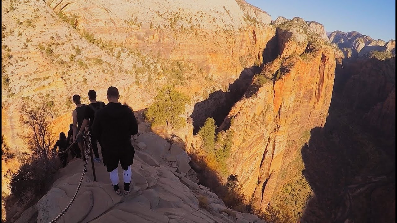 Hiking Angels Landing in Zion National Park - YouTube