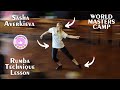 Sasha Averkieva - Rumba Latin Dance Lesson | World Masters Camp