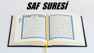(61) Saf Suresi - Tecvidli, Takipli, Sade Okuyuş