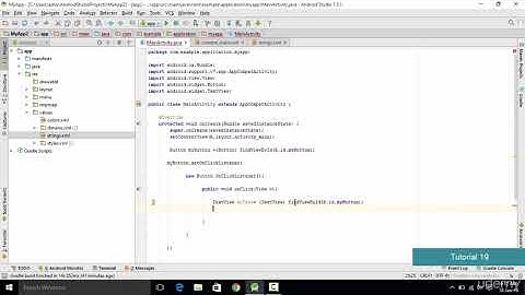 019  Event listener and Callback methods with java in android 2019