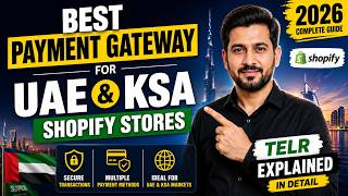 Best Payment Gateway for UAE & Saudi Arabia (KSA) Shopify Stores 2026 | Telr Setup Guide screenshot 1