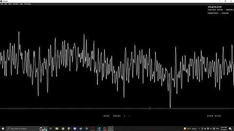 strobe electron audio visualizer demo