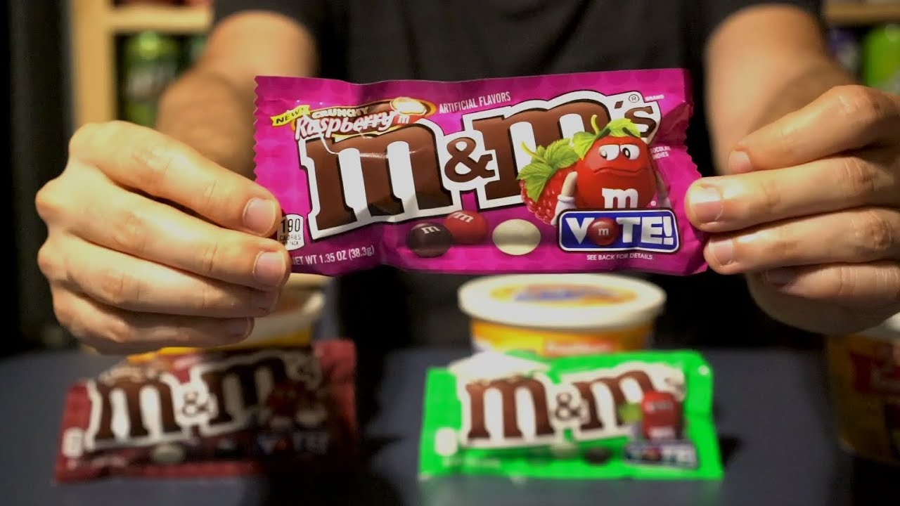 M&M Flavor Vote Review - Crunchy Mint, Crunchy Raspberry, & Crunchy  Espresso - Snack Gator