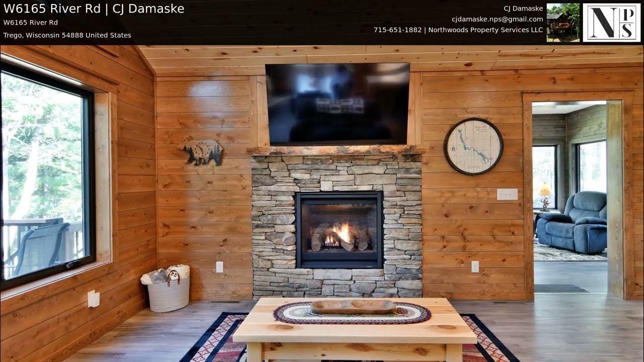 Trego, Wisconsin Vacation Home Rental CJ Damaske YouTube