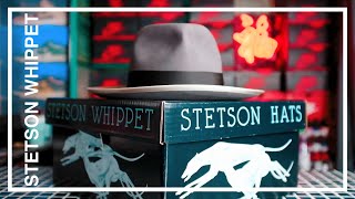 【ステットソン　ウィペット】【高級なハットが似合う男になりたい】【ハットの型をつけてみる】【STETSON WHIPPET】ハット　フェドラハット　中折れ帽　ルイスレザー