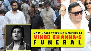 Most heart touching moments at Vinod Khanna’s funeral!