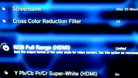 Improve your ps3 graphics