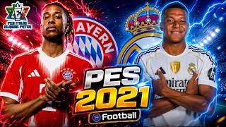 eFootball PES 2021 SEASON UPDATE - Bayern Monaco - Real Madrid [UCL] | Gameplay PS4 PS5 #PES2021