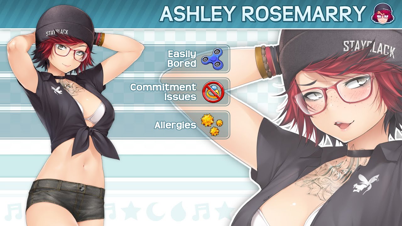 Huniepop 2 Double Date [ashley Rosemarry] Youtube