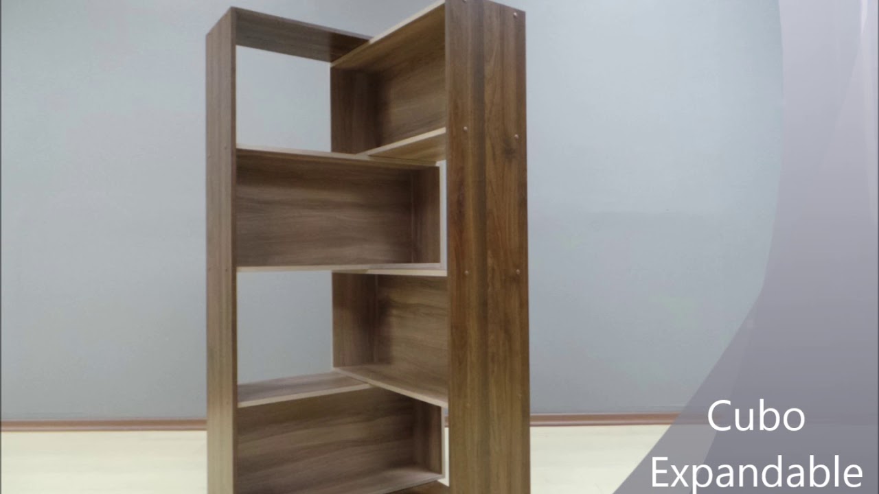 Cubo Expandable Bookcase Room Divider YouTube