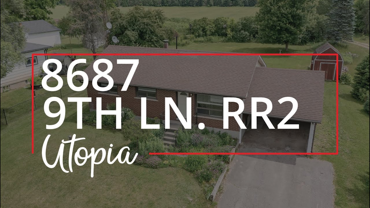 8687 9th Line RR2, Utopia | Home for Sale | Faris Team - YouTube