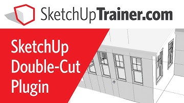 SketchUp Tutorial: Double-Cut Plugin