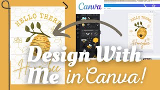 How to Create Designs for Sublimation in Canva/Design with me!
