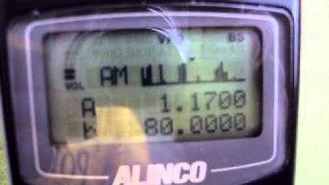 www.RadioScannerAntenna.com // ALINCO DJ-X2000 JAPAN RADIO SCANNER TEST