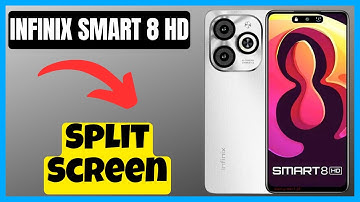 Split Screen infinix Smart 8 HD || How to set the split screen settings || split screen options