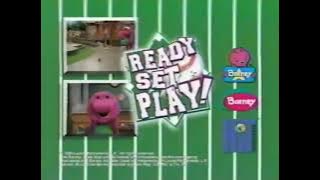 Barney Ready, Set, Play! (2004) DVD & VHS Trailer #2 (VHS Capture)
