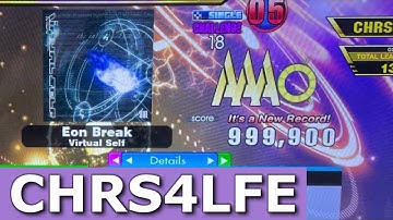 Eon Break (CSP-18) 10p PFC 999,900 World Record [DDR A3]