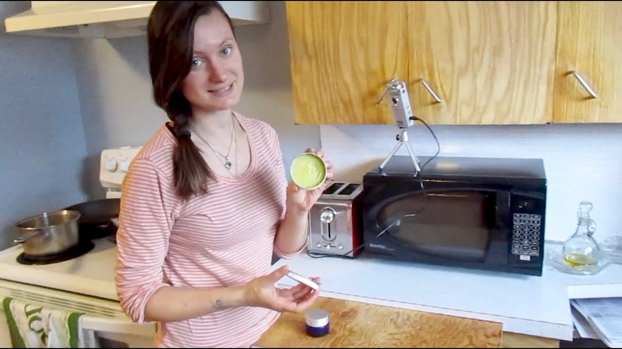 Make Your Own Beeswax, Shea Butter and Olive Oil Hand Salve!