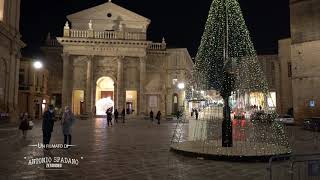 Albero di Natale e luminarie natalizie a Lanciano.Dicembre 2020