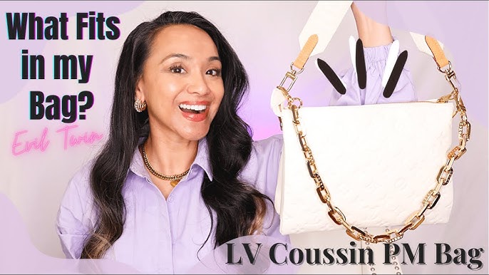 ROSE PINK LV COUSSIN BAG UNBOXING + WHATS IN MY BAG 