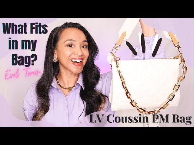 What fits in my LV Coussin PM Bag? 