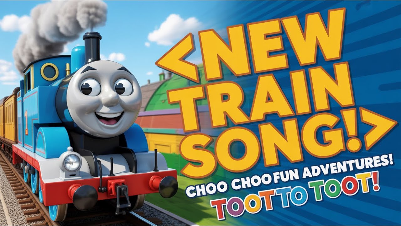 Happy Railway Song for Kids | Fun Choo Choo Music | Toddler Nursery Rhymes Preschool Songs