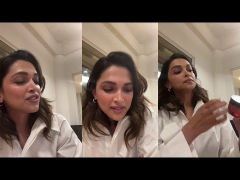 Pathan actress Deepika Padukone instagram live