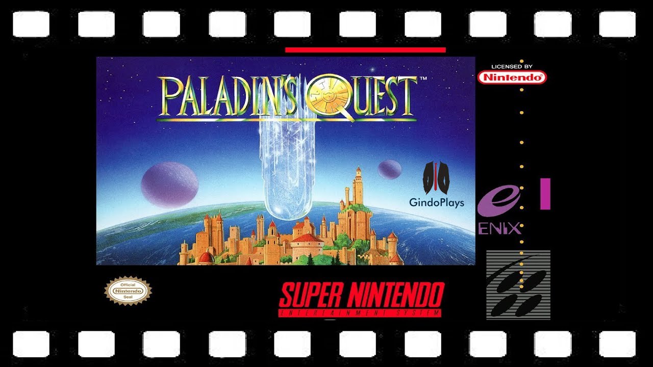 SNES Paladin's Quest Complete Gameplay YouTube