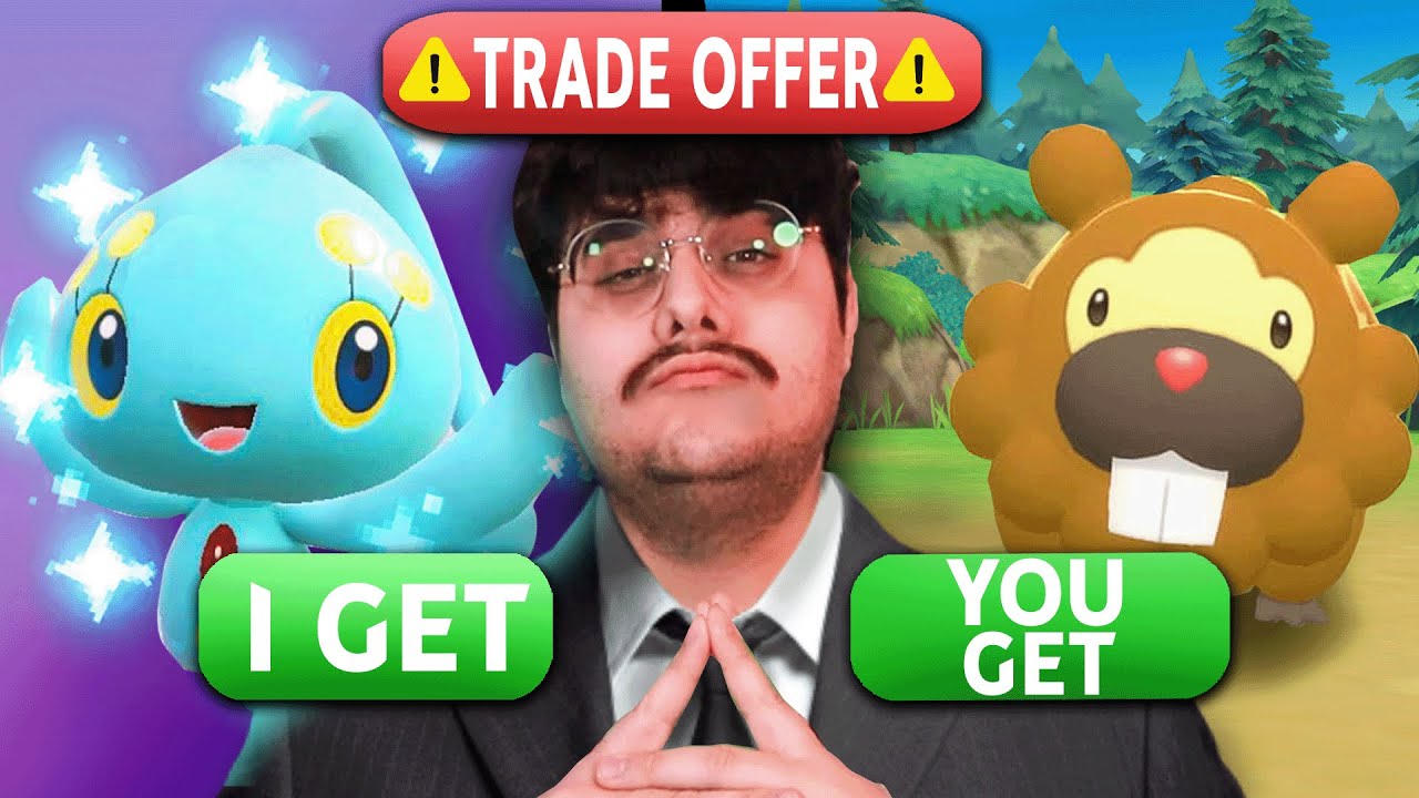 I Caught Shiny Manaphy With ONLY WonderTrade