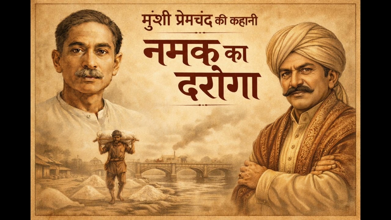 नमक का दरोगा | मुंशी प्रेमचंद की अमर कहानी | सच्चाई और ईमानदारी की मिसाल | Hindi Story