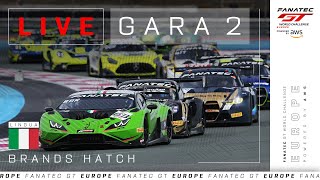 Live Gara 2 Brands Hatch Fanatec Gt Europe 2024 Italiano