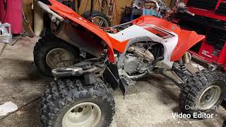 Yfz450r vortex ignition and FMF Factory 4.1 RCT Complete Exhaust With Titanium Megabomb